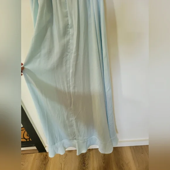 Stacees Sky Blue Maxi Dress - Picture 10 of 14